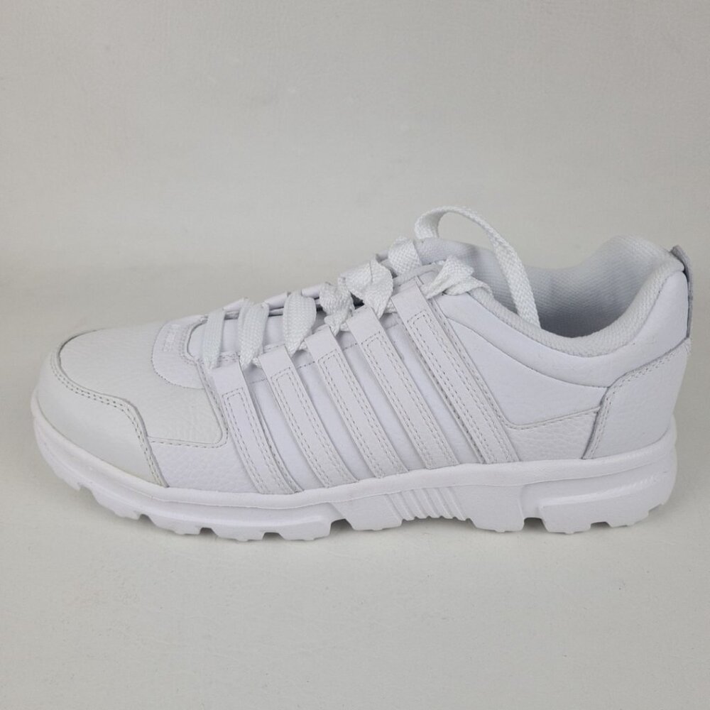 K-Swiss Cracen Low Men Shoes Sneakers Running Leather White